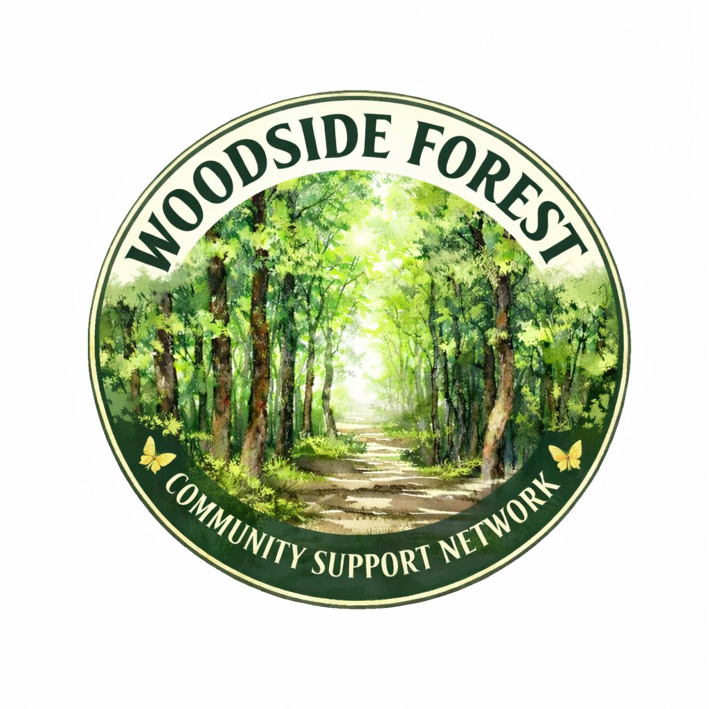 Woodside Forest Community Support Network logo